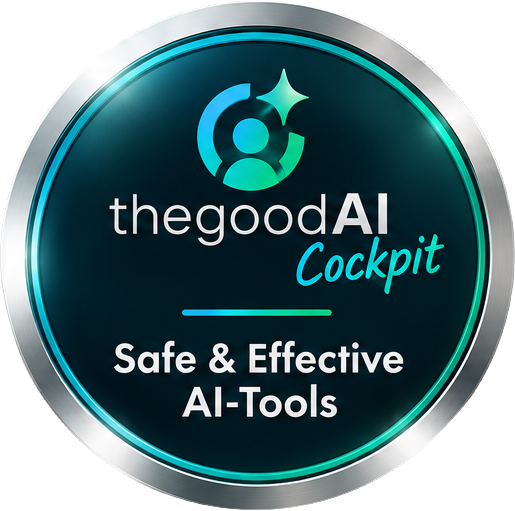 the good AI Cockpit — Safe & Effective AI-Tools